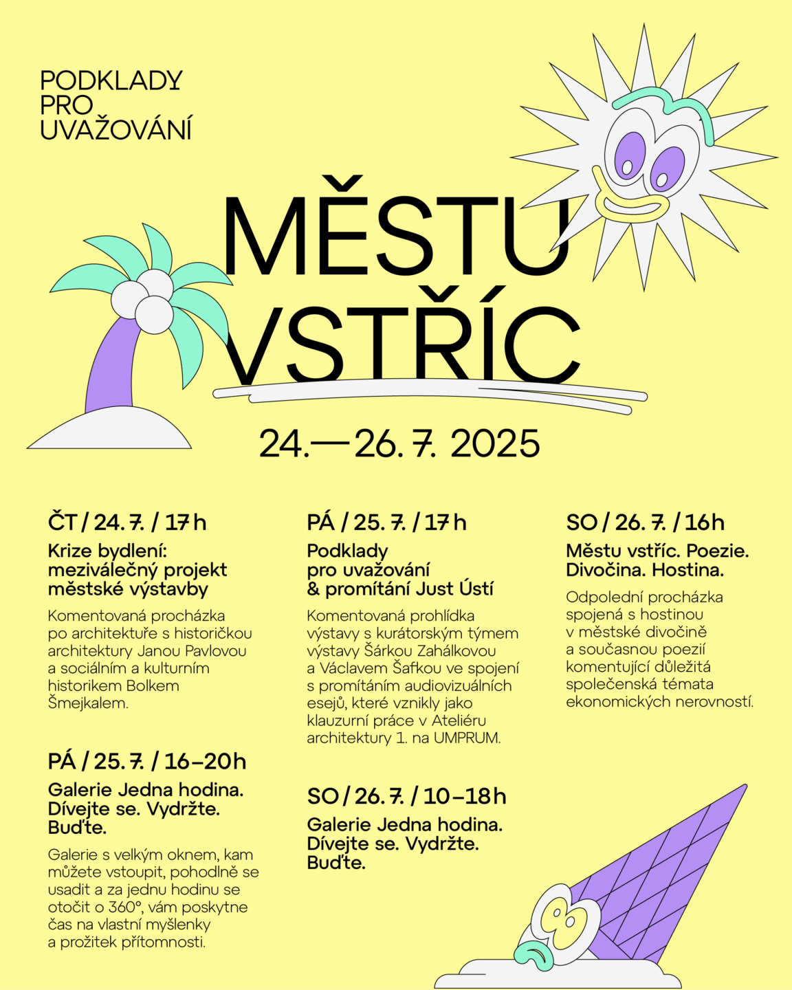 Podklady pro uvažování: Městu vstříc