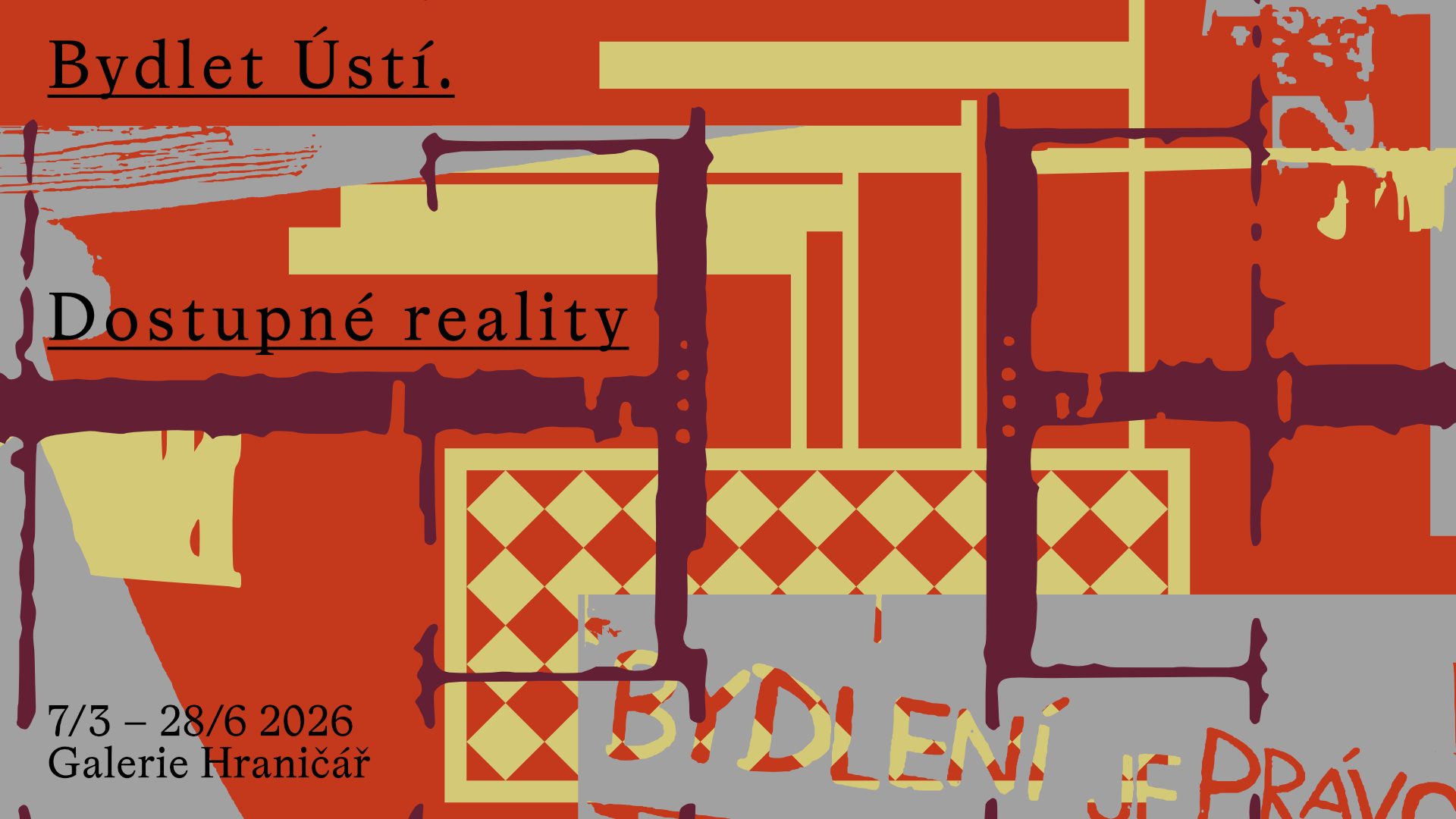 Vernisáž výstavy Bydlet Ústí. Dostupné reality