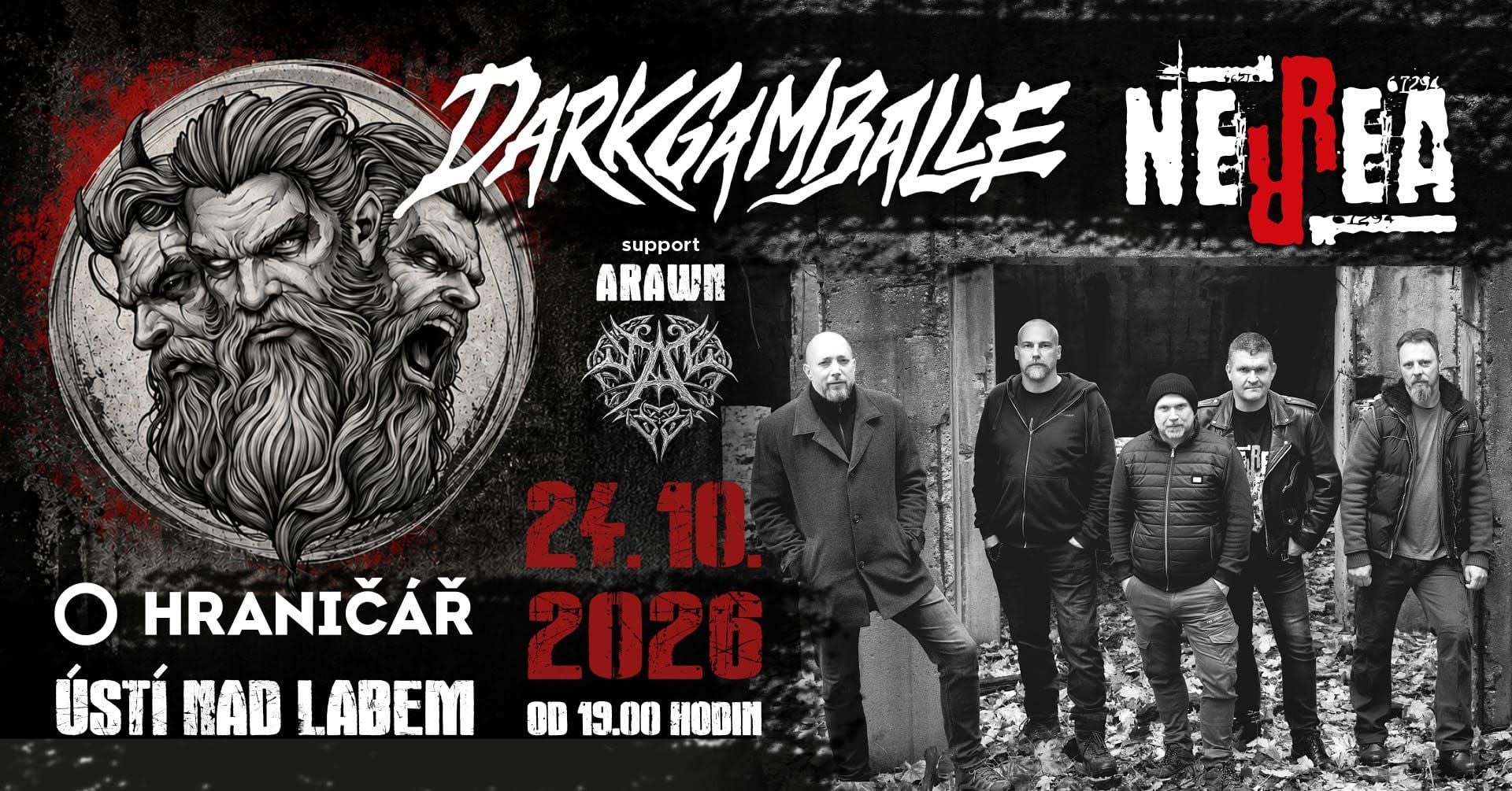Mapa stínů – Nerrea, Dark Gamballe, Arawn